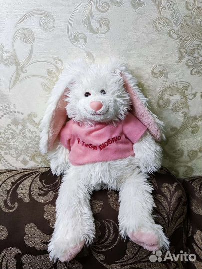 Мягкая игрушка заяц