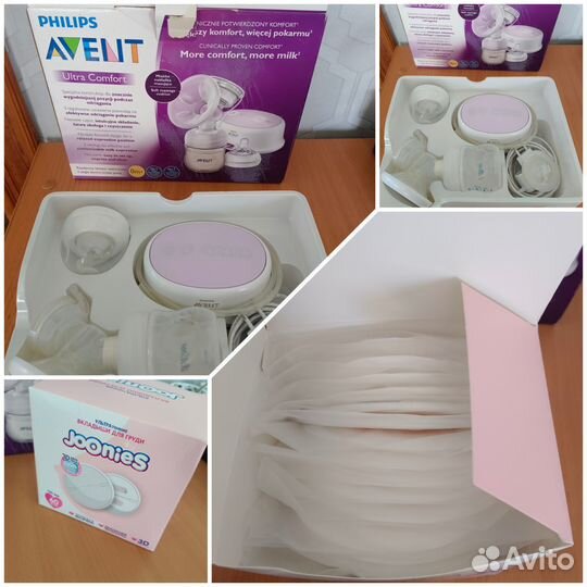 Молокоотсос avent электрический