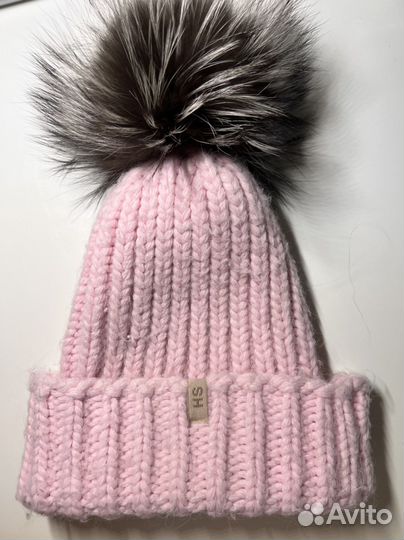 Шапка зимняя для девочки 52 54
