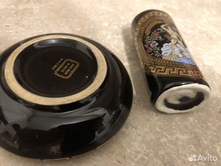 Набор Пепельница и подставка для зажигалки