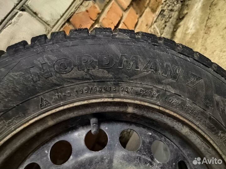 Комплект зимних колёс на Skoda Octavia A7