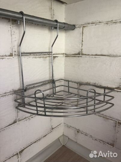 Полка угловая для рейлинга