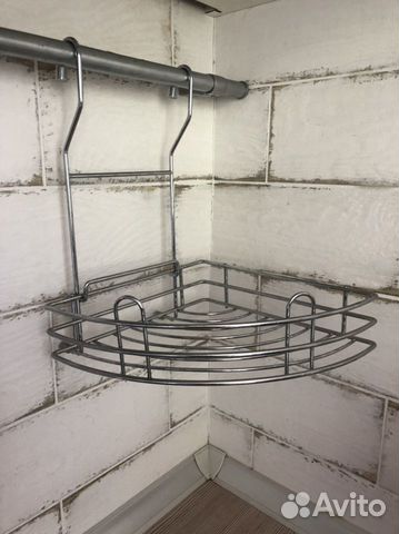 Полка угловая для рейлинга