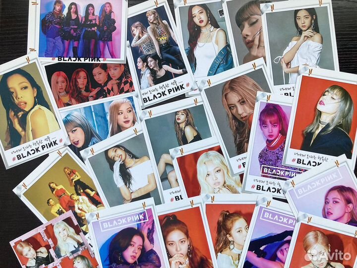 Комплект открыток Blackpink из Кореи