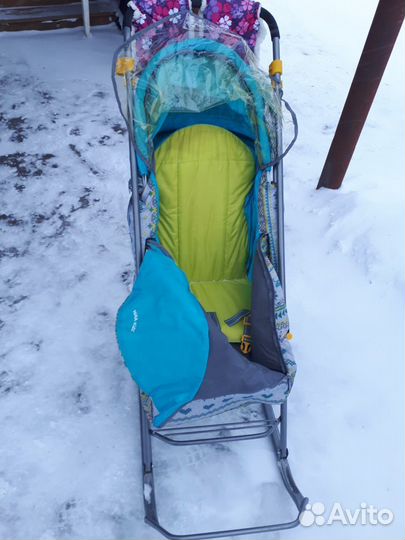 Санки-коляска Nika Умка 3