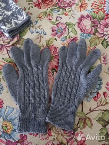 Перчатки, шерсть