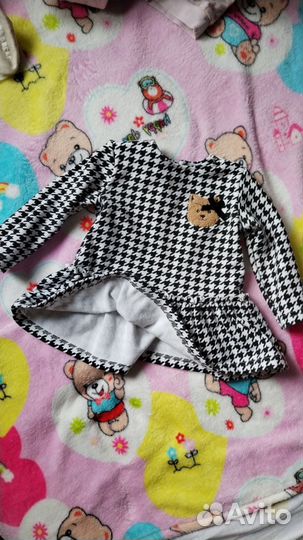 Платье/ комбинезон 80 рост