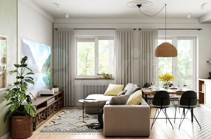 Таунхаус 106,1 м² на участке 4 сот.