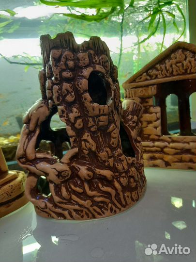 Грот для аквариума