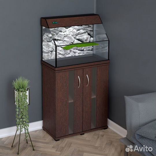 Террариум открытый 70 литров для черепахи