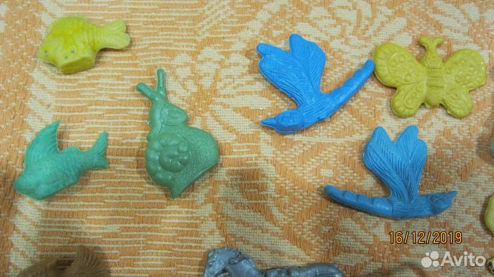 Игрушки 26 животных за все, гипсовые игрушки