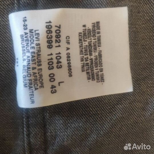 Куртки Levi's джинсовые и другие, Original