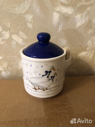 Банка для сыпучих с ложкой