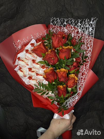 Букет из конфет рафаэлло