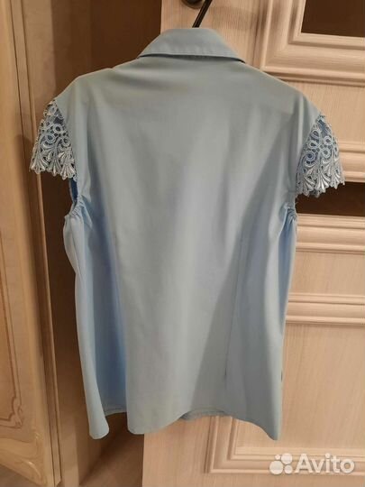 Блузка на девочку школьная