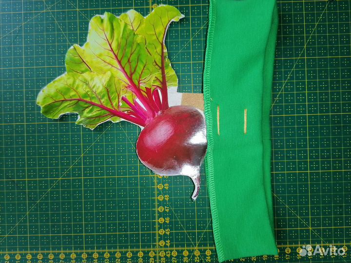 Маска снежинка, свекла, чеснок