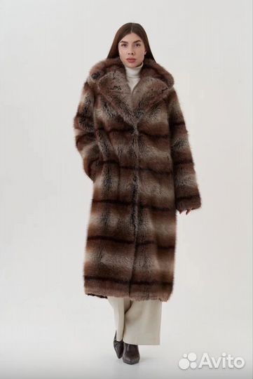 Шуба эко Енот