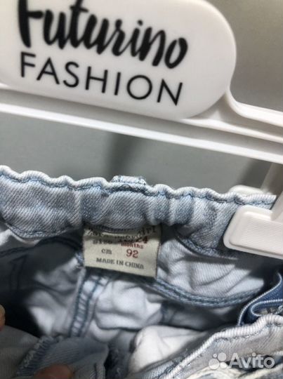 Джинсы zara для девочки 86 92