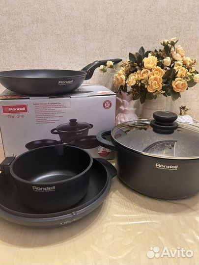 Новый Набор посуды Rondell The One RDA-563