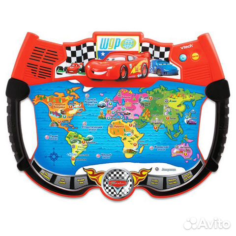Игровой атлас «Тачки» (Vtech)