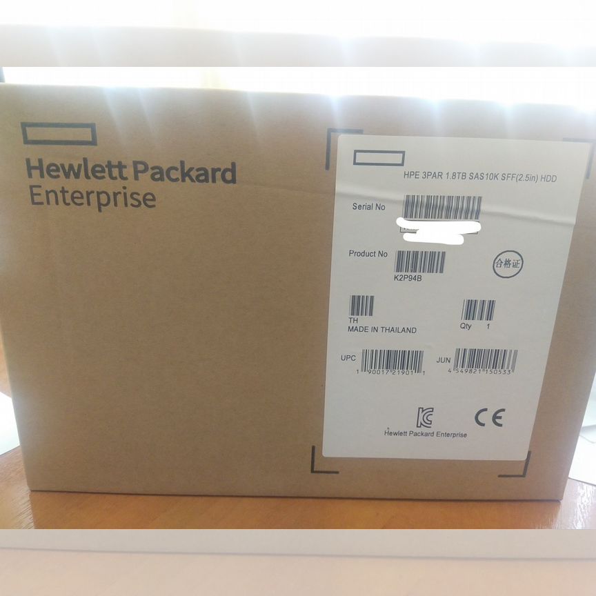 [K2P94A] Жесткий Диск Hp 1.8tb 810760-001/K2p94a/K2p94b