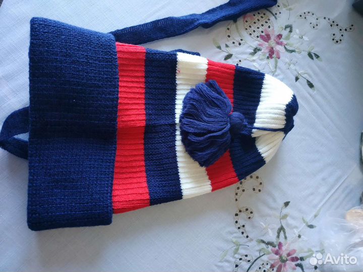 Винтажная шапочка из 80 годов, очень мягкая,полуше