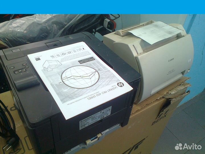 Лазерный принтер 3 шт. HP, kyocera, Canon
