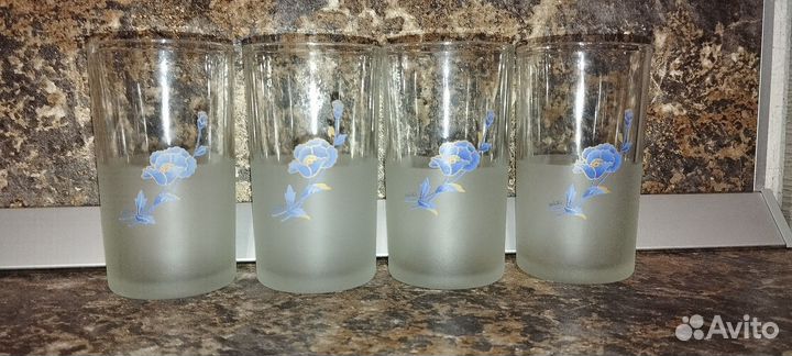 Стаканы 4 шт. СССР