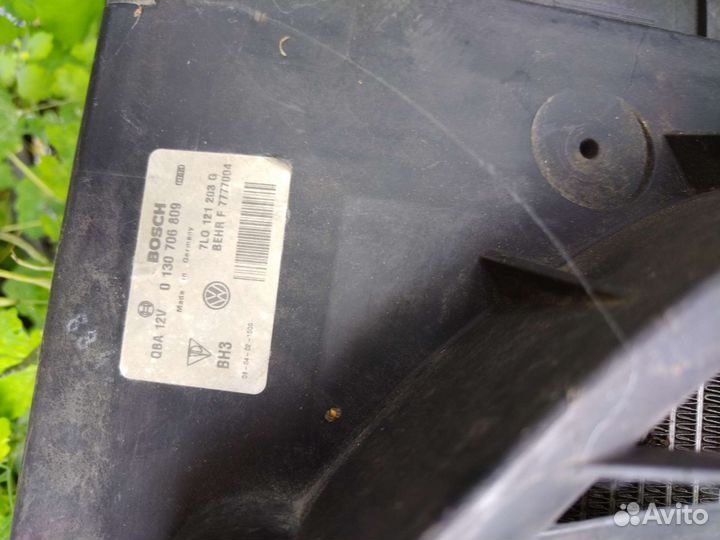 Вентилятор охлаждения туарег Кайен аудиq7