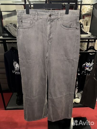 Acne Studios Baggy Jeans Gray SS24