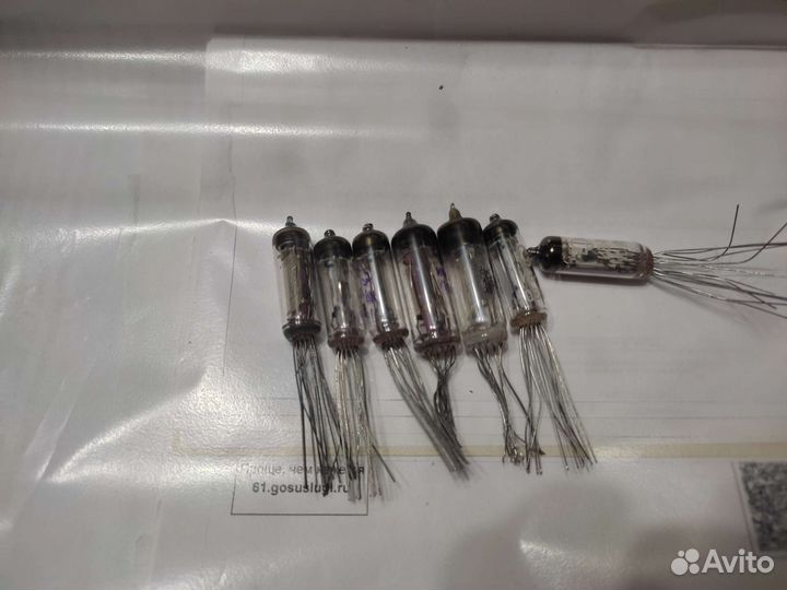 Радиолампы ив3 ив1 ив6 6н2п