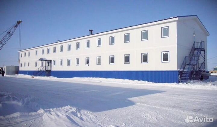 Модульное здание сэндвич