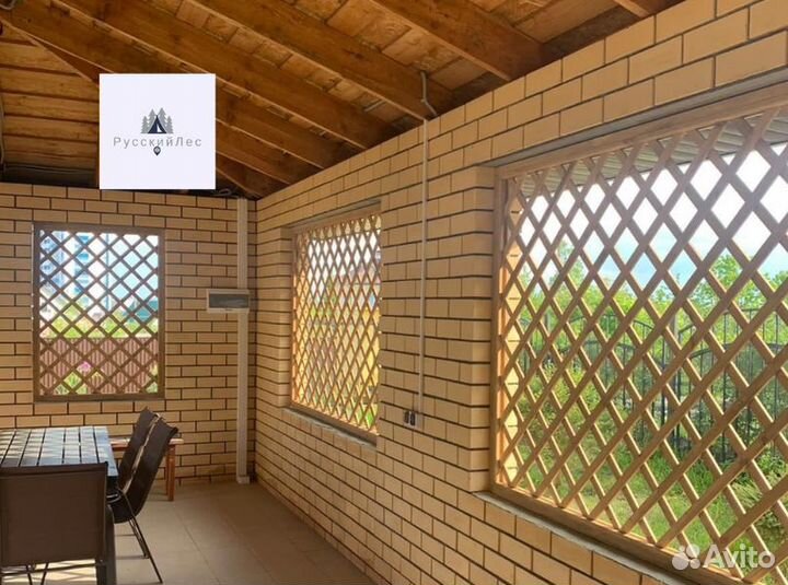 Шпалера деревянная