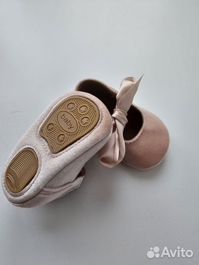 Пинетки бархатные