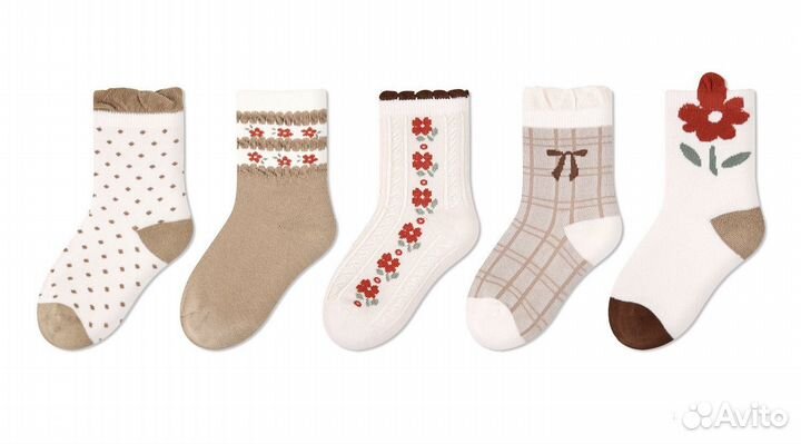 Носочки 5 пар в наборе