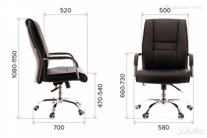 Кресло для руководителя Kent TM