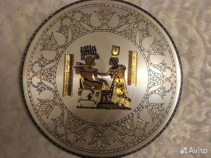 Настенная декоративная тарелка Древний Египет