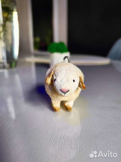 Ватная ёлочная игрушка