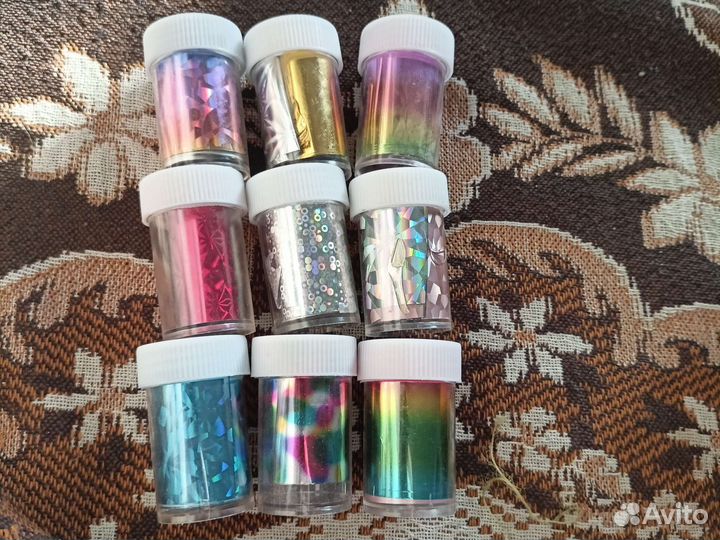 Фольга для ногтей переводная