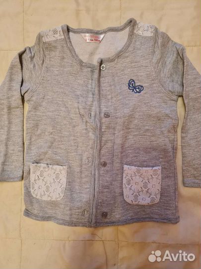 Кофта GJ х/б на девочку р. 104