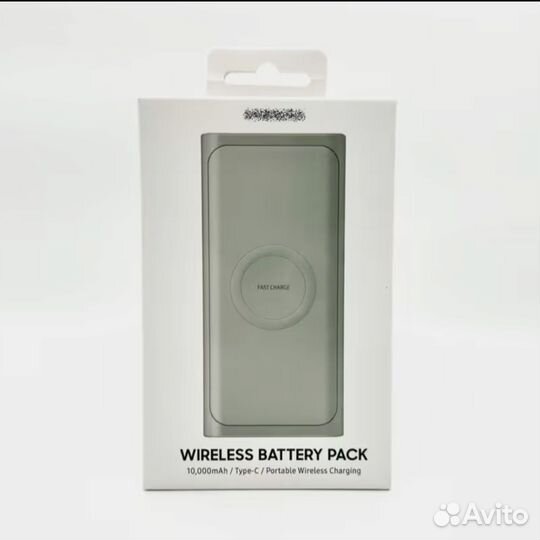 Повербанк samsung 10000mAh с беспроводной зарядкой