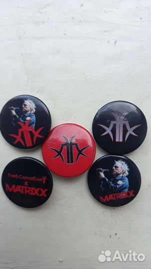 Глеб Самойлов и The matrixx набор значков