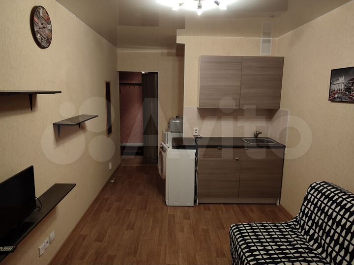 Квартира-студия, 17,2 м², 1/9 эт.