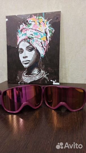 Очки маска горнолыжная