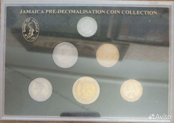 Коллекционные монеты старая Ямайка