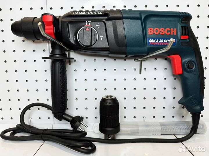 Перфоратор Bosch GBH 2-28 DFV +патрон +буры