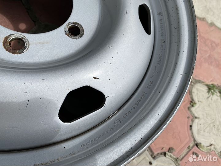 Штампы r16 на УАЗ Profi