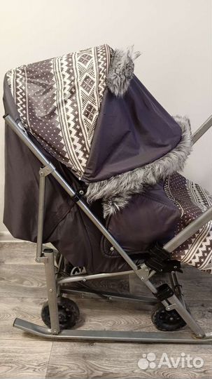 Коляска санки