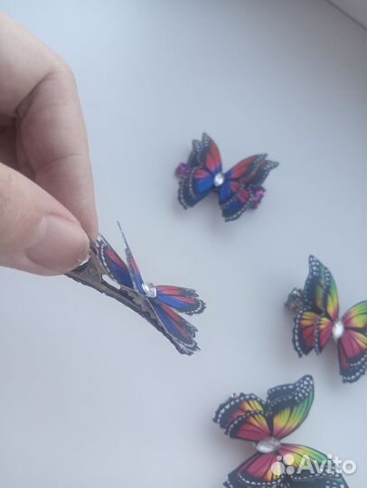 Заколки с Бабочкой