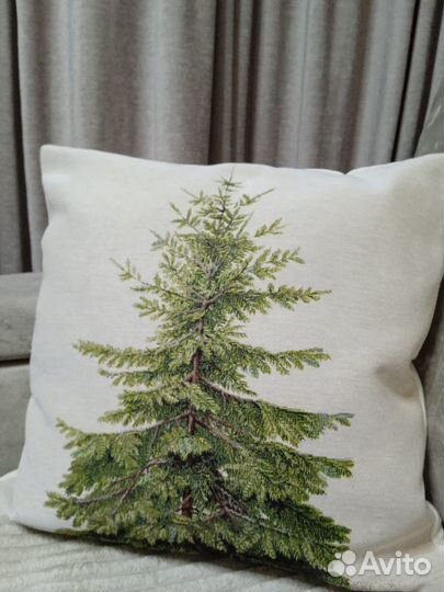 Чехол с елочкой гобелен